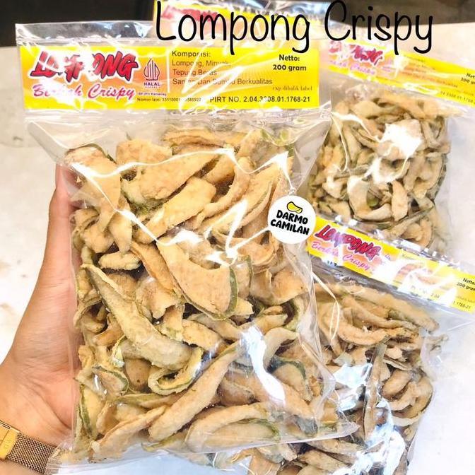 Keripik Lompong Crispy 200Gr Batang Talas Allshop