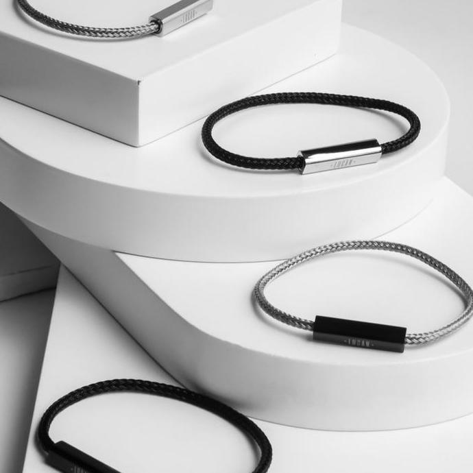 Cool- Lucan - Gelang Lucan Munich Gelang Pria Gelang Stainless Gelang Keren Gelang Gelang Unisex Gel