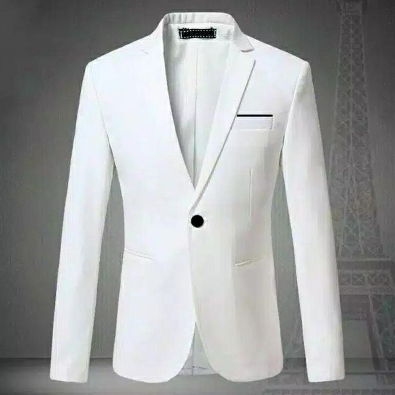 HOT DEALS JAS PRIA PUTIH | JAS PUTIH PRIA | BLAZER PRIA PUTIH | JAS FORMAL PRIA | BLAZER PUTIH