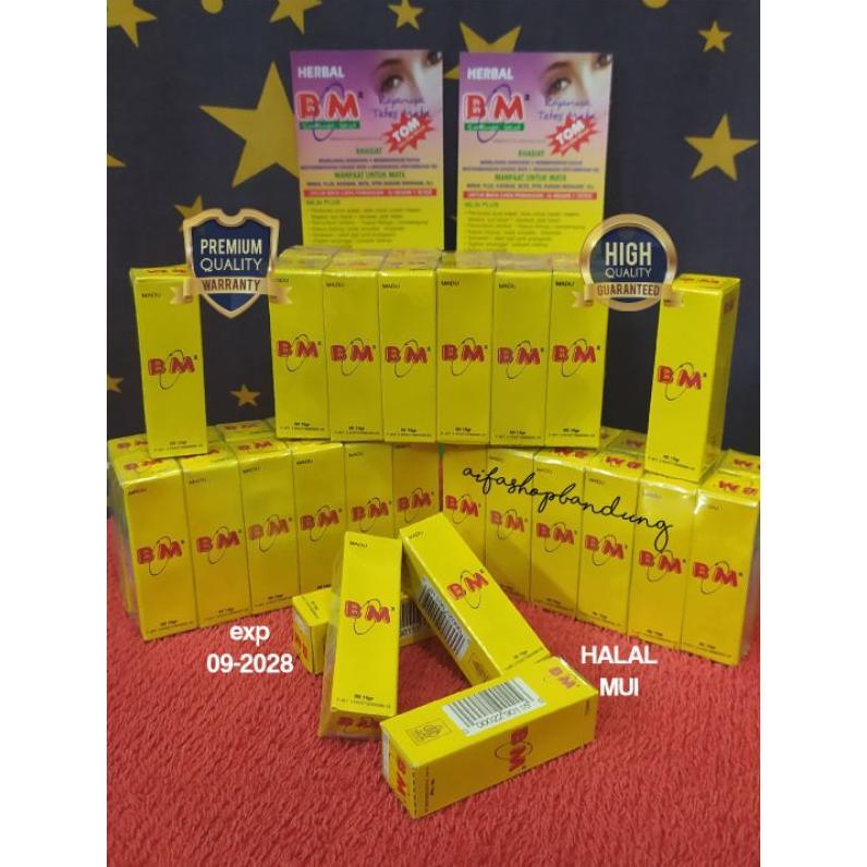Herbal Bm Madu Obat Tetes Bm Original 100% Mata-Pterigium-Luka-Tht-Lukabakar-Jerawat-Katarak-Silindr