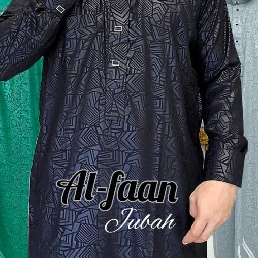 Gamis Jubah Pria Dewasa Jubah Mewah Jubah Pria Muslim Embos Jubah Alfaan Exclusive Terbaru Model Alz