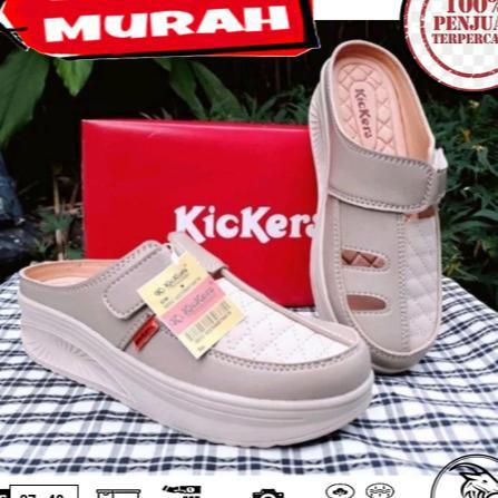 Sandal Wedges Kickers Wedges Kickers Wedges Kickers Wanita - Sandal Wedges Wanita Sandal Wedges Wani