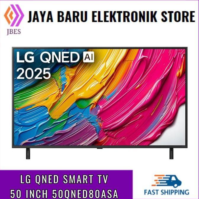 TV LG 50QNED80ASA 50 INCH QNED80 SMART TV 4K LG QNED AI QNED80ASA // 50QNED80