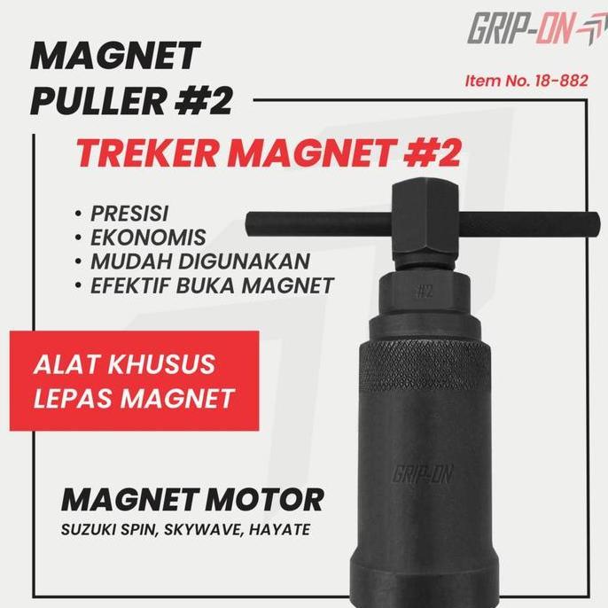 GRIP-ON TREKER MAGNET NO 2 SUZUKI - MAGNET PULLER #2 - TRACKER GRIP ON