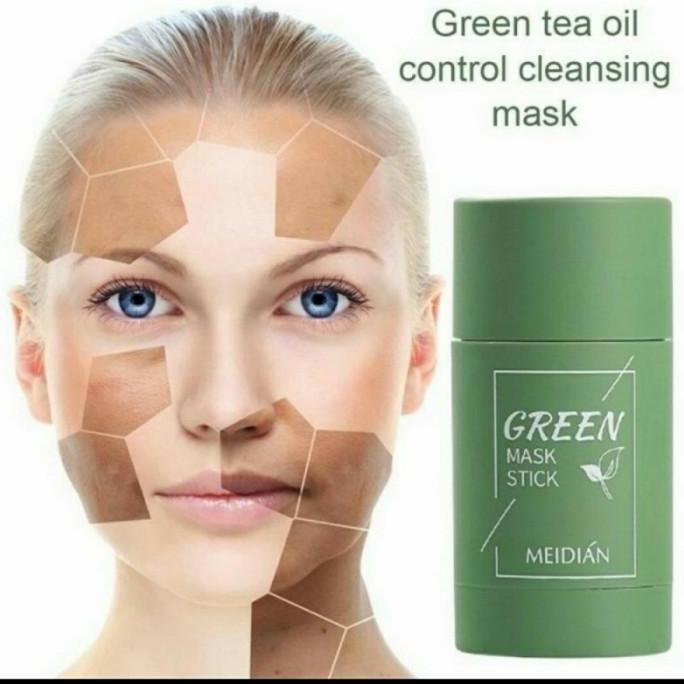JHONXIE Magic Stick Pore Cleaner Green Tea Mask - ampuh untuk kulit acne Oil