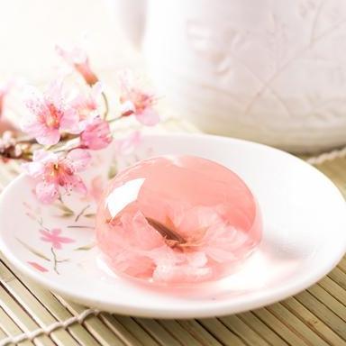 Disc- Bunga Edible Sakura Untuk Hiasan Cake Puding Kue Tea Teh Topper Flower