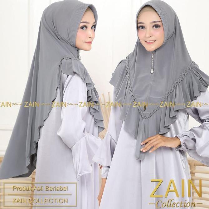 Hijab Bergo Annisa kerudung langsung model baru / jilbab instan dewasa Lembut Nyaman