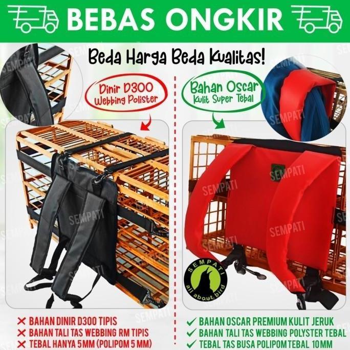 Tas Sangkrip Tas Burung Dara Merpati Ransel GENDONG Kandang Merpati