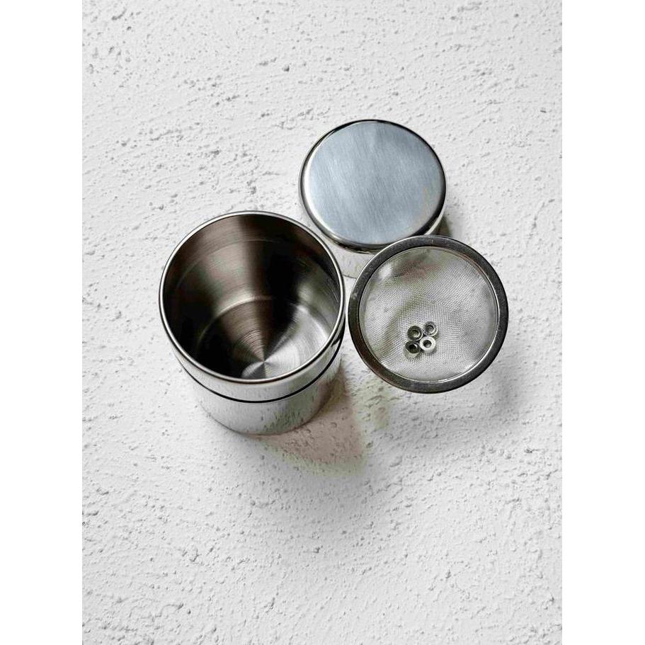 luckynopicky Kontainer + Saringan Bubuk Matcha - Stainless Steel Container + Mesh Diskon