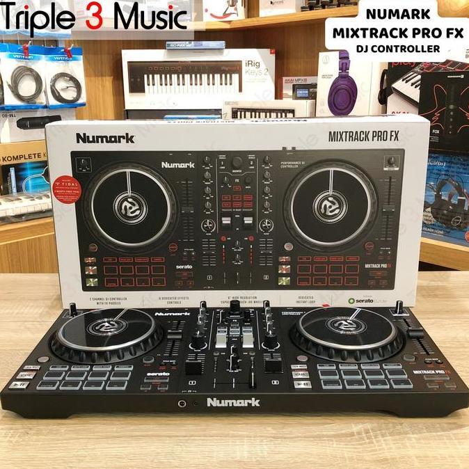 Domelinasoehartititik - Numark Mixtrack Pro FX DJ Controller Alat DJ penerus MIXTRACK PRO 3