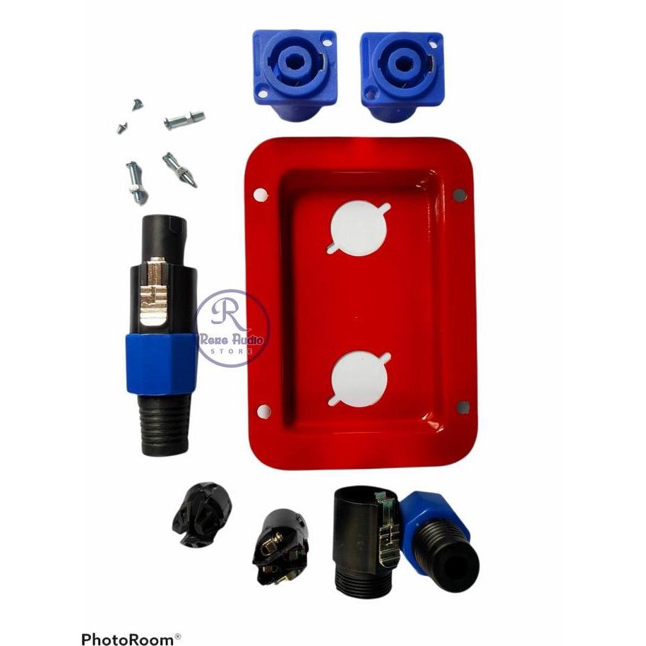 Alto- Jack Speakon Pangkon Spikon Female Speakon Lengkap 1 Set