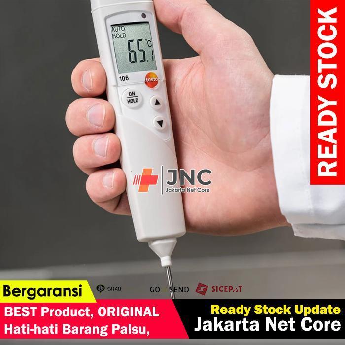 ORIGINAL TESTO 106 SET FOOD CORE THERMOMETER WITH TOP SAFE ORIGINAL DAN TERPERCAYA