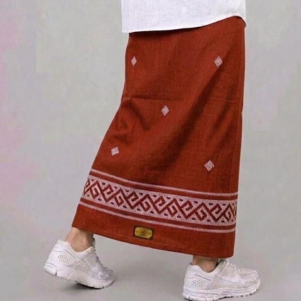 HOT Sarung wadimor bordir pria - Sarung shalat bordir -  Sarung model kekinian