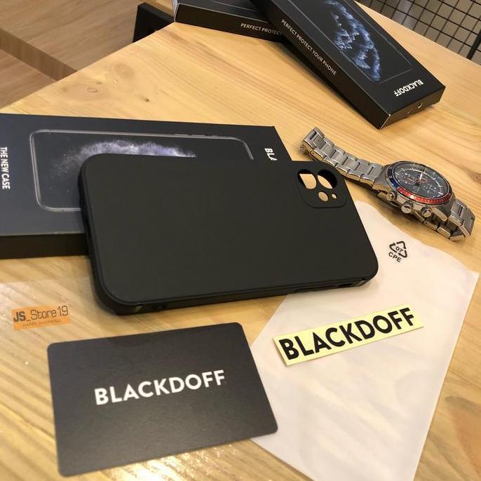 SOFTCASE IPHONE 11 PRO MODEL 12 / CASE/ CASING / CASE BLACKDOFF