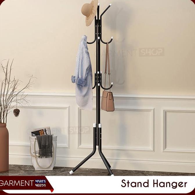 CLEARANCE SALE - Stand Hanger Gantungan Berdiri Jaket Tas Standing