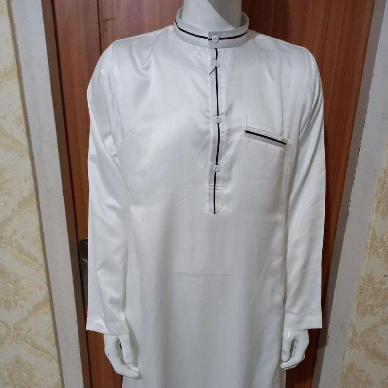 BESTPROMO GAMIS COWOK / JUBAH PRIA / GAMIS PRIA / JUBAH GAMIS PUTIH/ JUBAH ARAB / JUBAH LAKI-LAKI / 