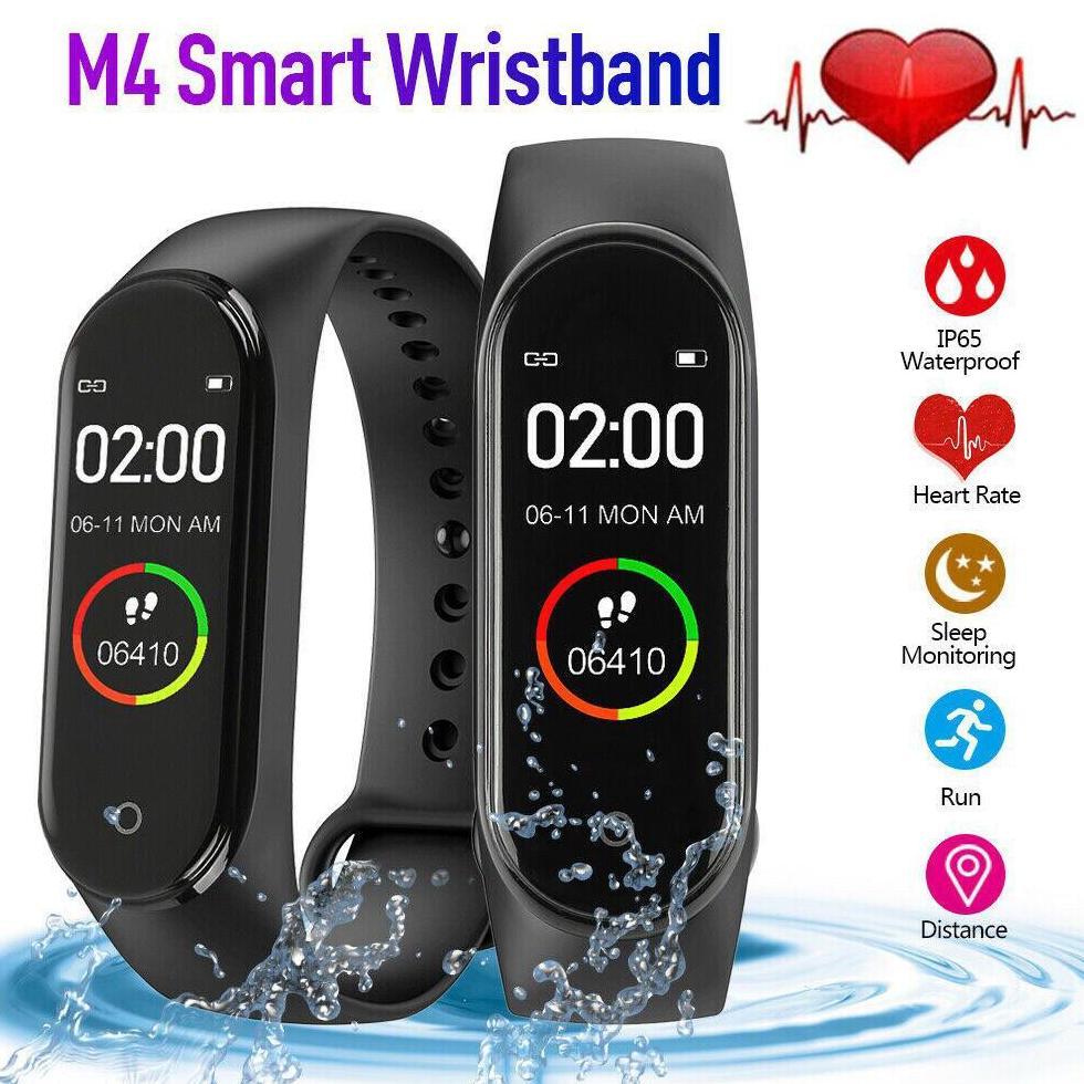 sale Smartwatch M4 Smartband Anti Air Support Android dan iOs Fitur Lengkap