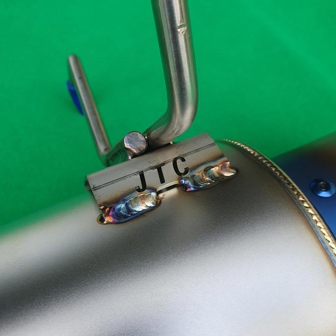 knalpot muffler JTC Titanium 2 BSize Honda Brio lama DD1