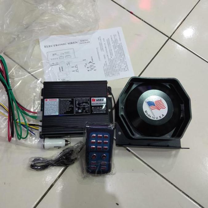 Toa sirine Patwal Ambulance werless mic 200watt - slim