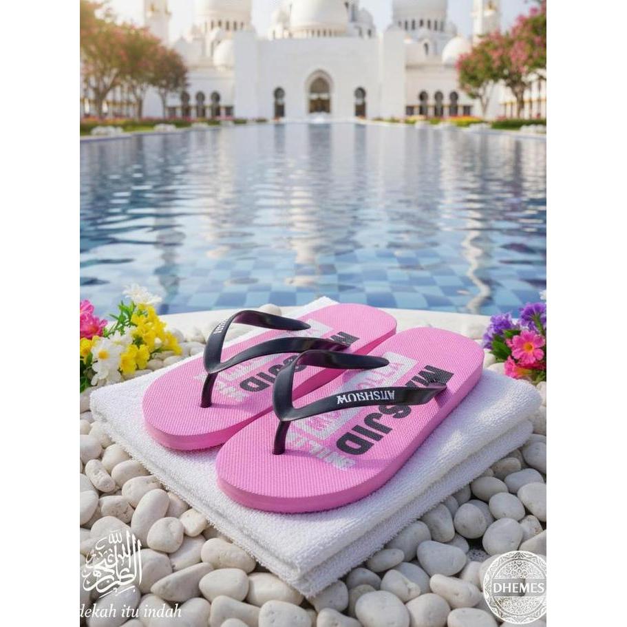 DS314 - Sandal Wudhu Masjid Sedekah Grosir Murah 5 Pasang