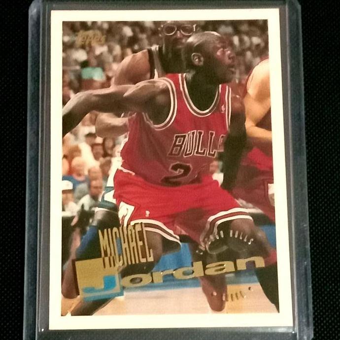 Michael Jordan Topps 1996 (TERBAIK) (TERBARU) (TERMURAH)
