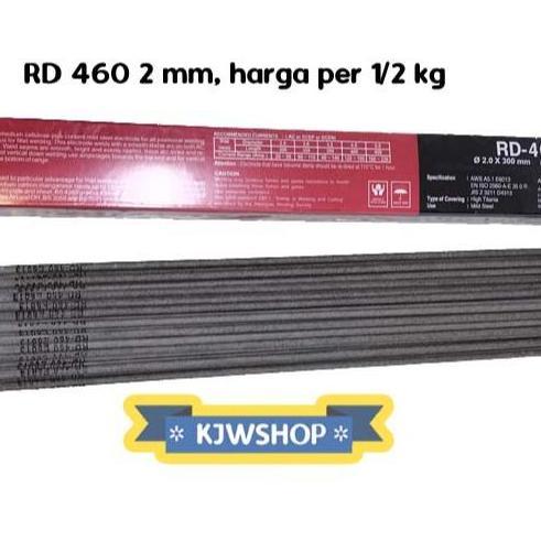 Promo Kawat Las Besi 2Mm Kawat Las Nikko Steel Rd460 2Mm Kawat Las 2Mm Rd 460 2 Mm Kawat Las Inverte