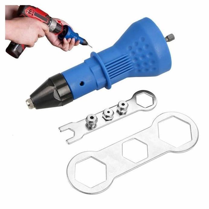 Tang Ripet Bor Listrik Adapter Tang Rivet Adaptor Rivet Gun