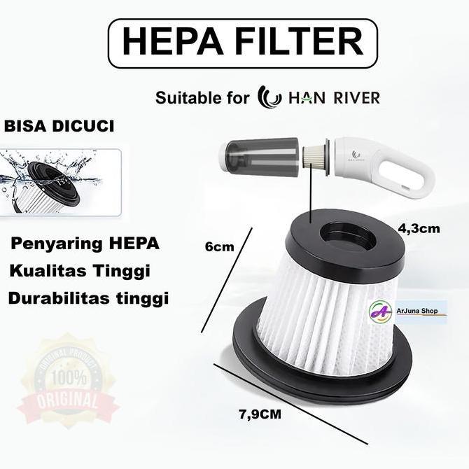 Bisaaja- Filter Hepa Vacuum Cleaner Han River Diskon Garansi