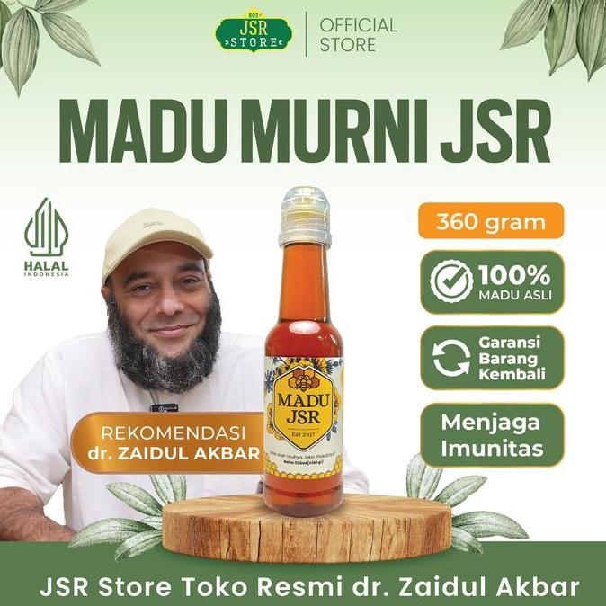 Pije- Madu Jsr Rekomendasi Dr Zaidul Akbar - Madu Multiflora 360Gram Jsr Dr Zaidul Akbar