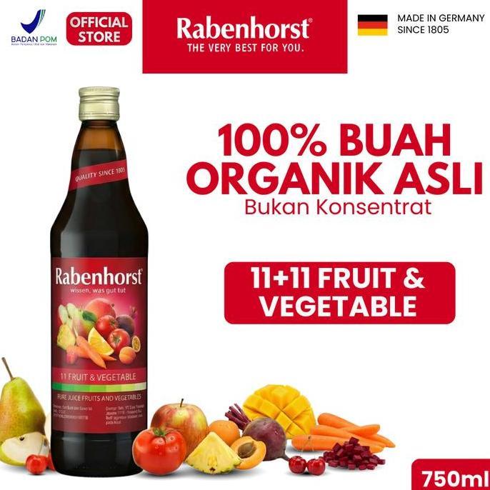 Pije- Rabenhorst 11 Plus 11 Fruit & Vegetable Pure Juice