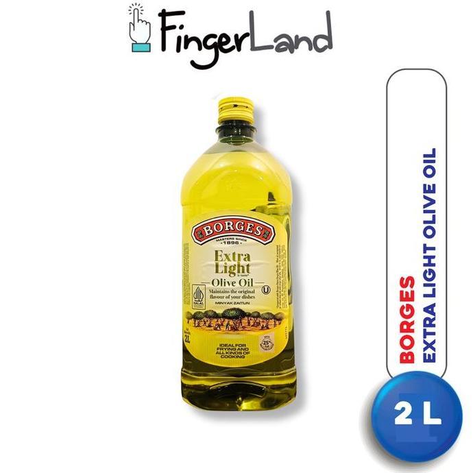 Pilihan- Borges Extra Light Olive Oil 2 Liter Minyak Zaitun