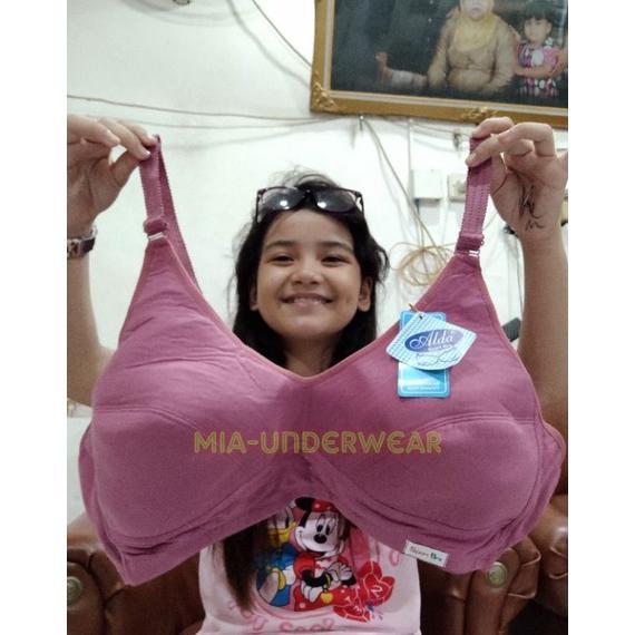 ready stock sport bra cup besar - bh wanita tanpa kawat tanpa busa size jumbo 48 - 50
