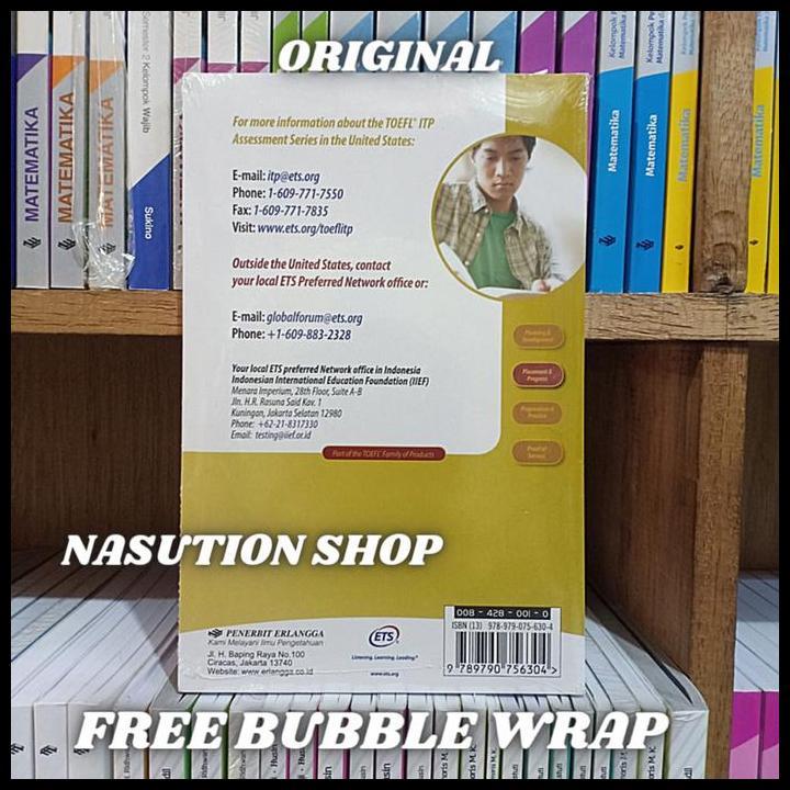 Original Erlangga Buku Toefl Itp Assessment Series Practice Tests Promo