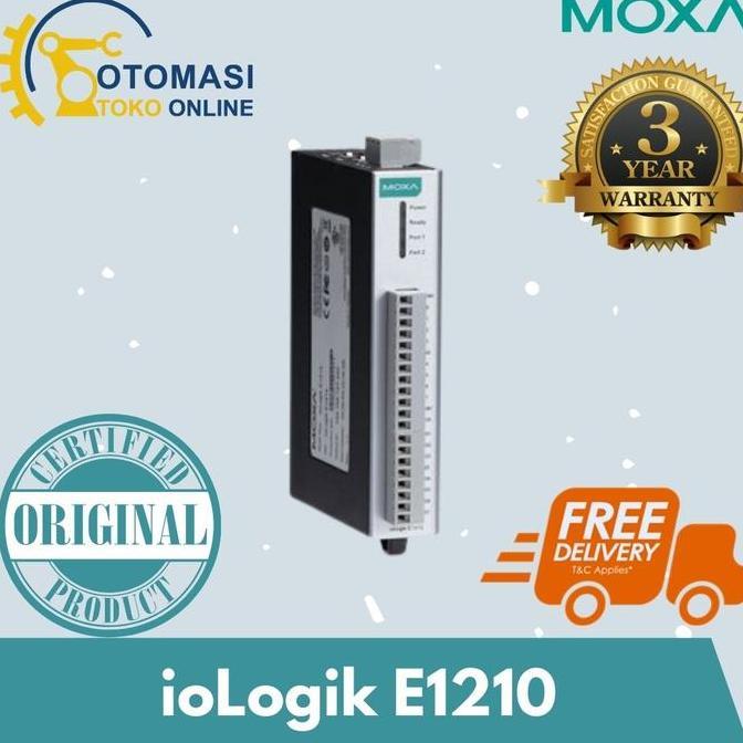 BEBAS ONGKIR - MOXA (K) Ethernet switch ioLogik E1210