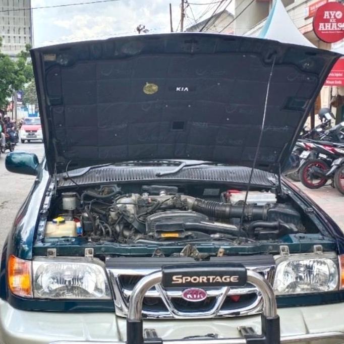 TERBARU - Peredam Premium Kap Kia Sportage 2000