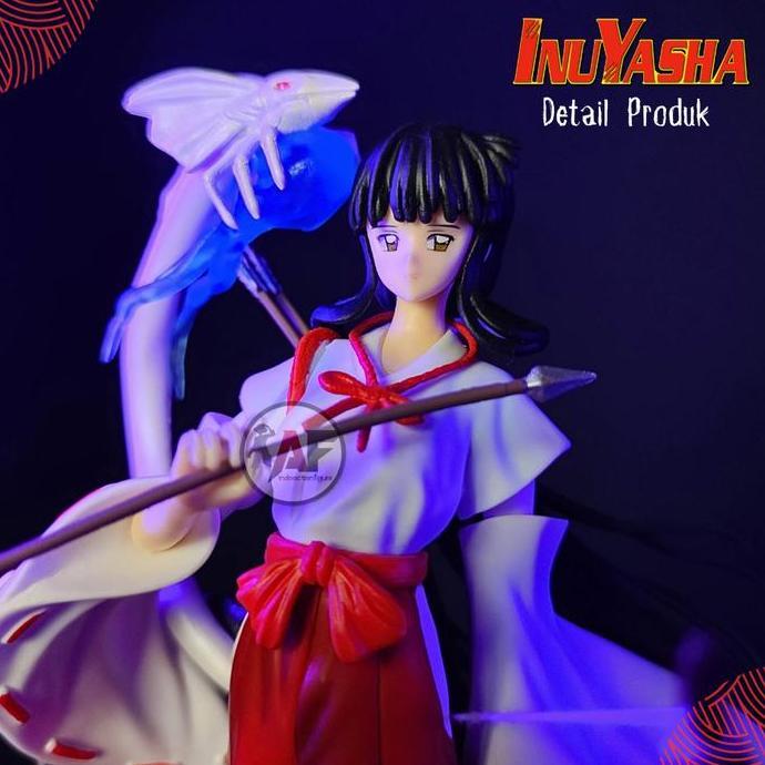 Action Figure Statue Inuyasha Rooftop & Kikyo Fire Phoenix Design Recast (TERBAIK) (TERBARU) (TERMUR
