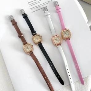 READY STOCK Jam Tangan Kotak Jam Tangan Korea Model Kotak Jam Tangan Fashion Import Jam Tangan Wanit