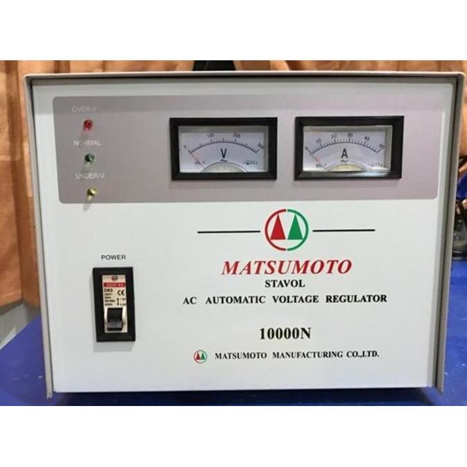 BEBAS ONGKIR - Stabilizer Stabiliser Stavolt Matsumoto 10000 Watt 10000N Ori