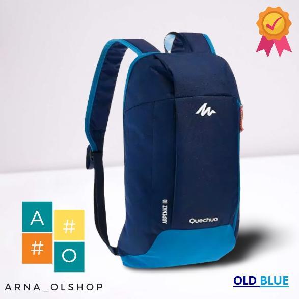 paket hemat quechua tas ransel sepatu sport mini 10lanti air resleting best quality murah