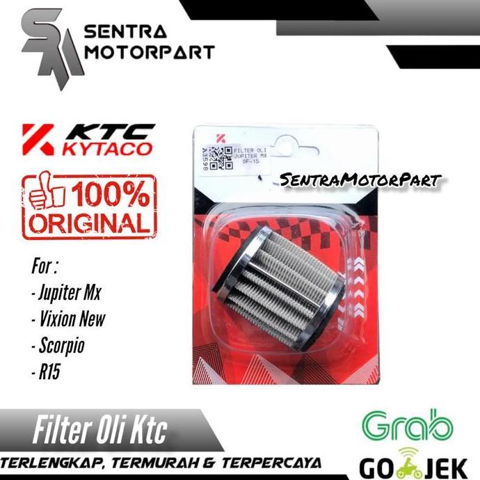 Filter Saringan Oli Racing Jupiter Mx Vixion New Scorpio Ktc Original