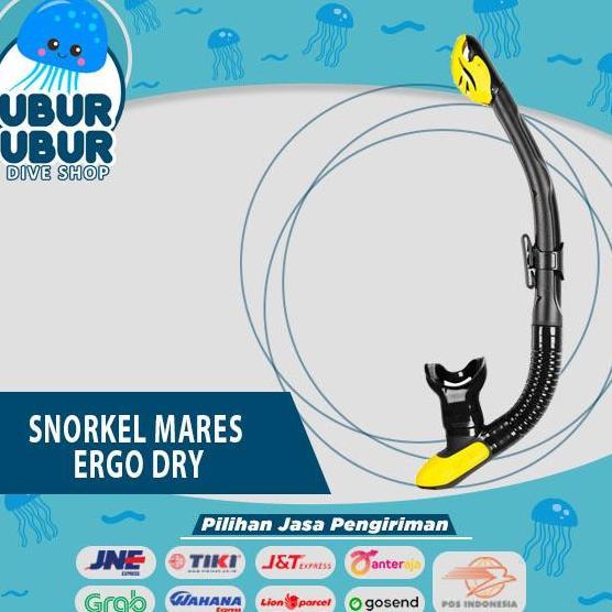 SNORKEL MARES ERGO DRY / SNORKEL DIVING