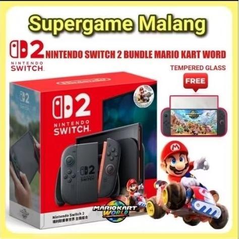 Nintendo Switch 2 Switch V2 Neon Grey V 2 Console Ofw Cfw Game Gaming Mario Kart World Console