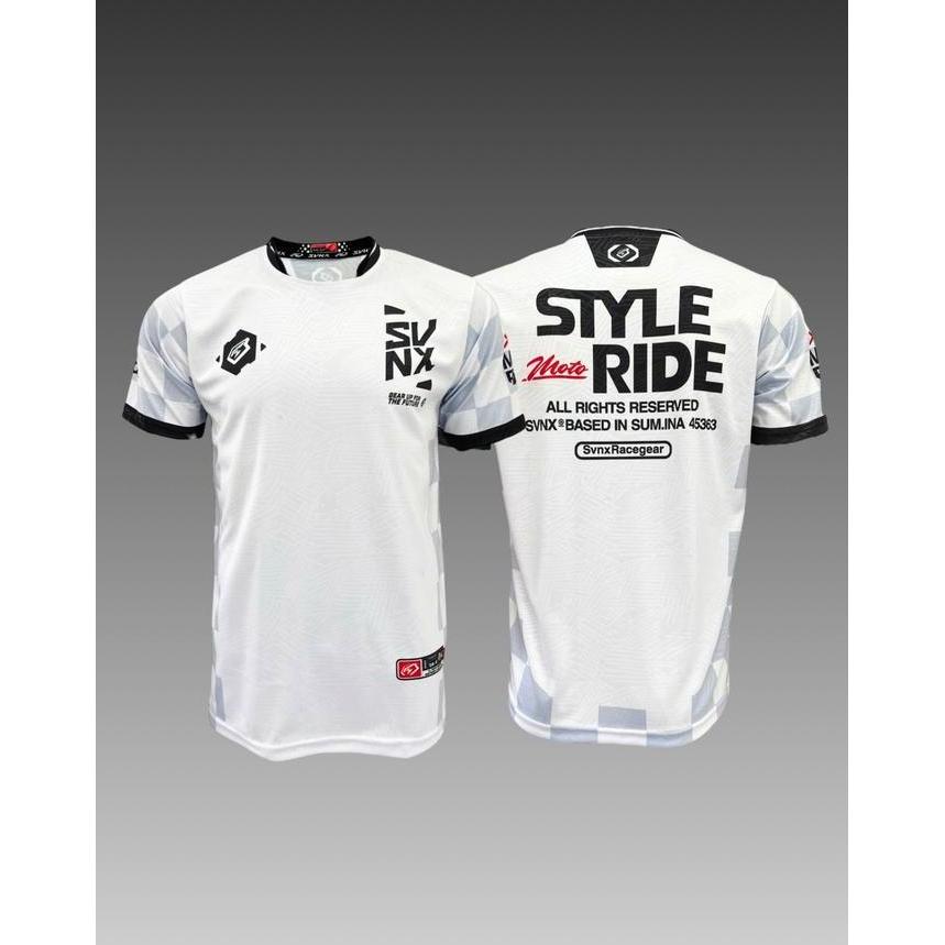 JERSEY EMBOSH SVNX  - STYLE MOTO RIDE SERIES