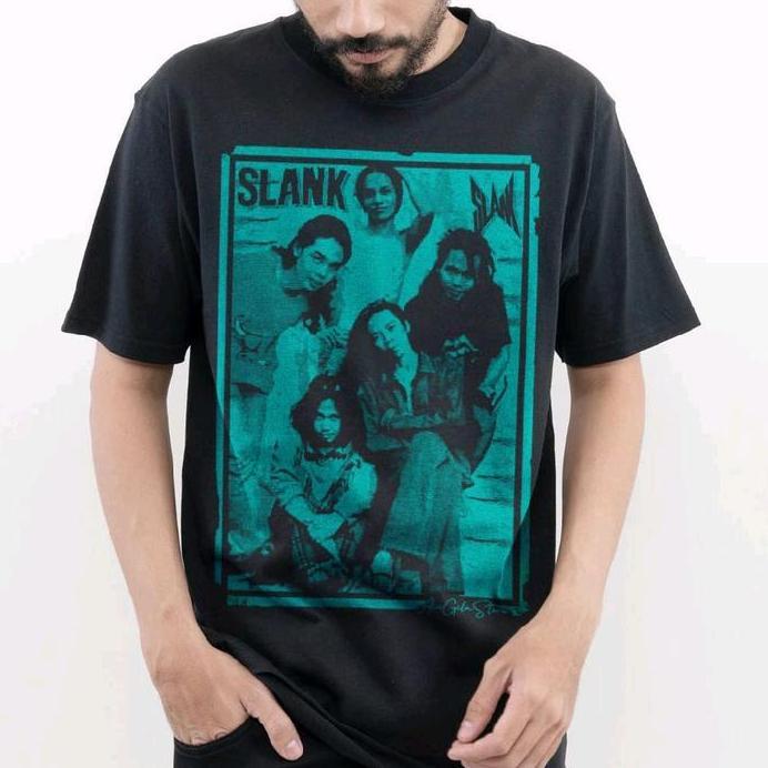 Kaos Slank - Slank Formasi 13 - Slank Jadul - Pay - Bongky - Indra - Kaos slank Original Akugila Sto