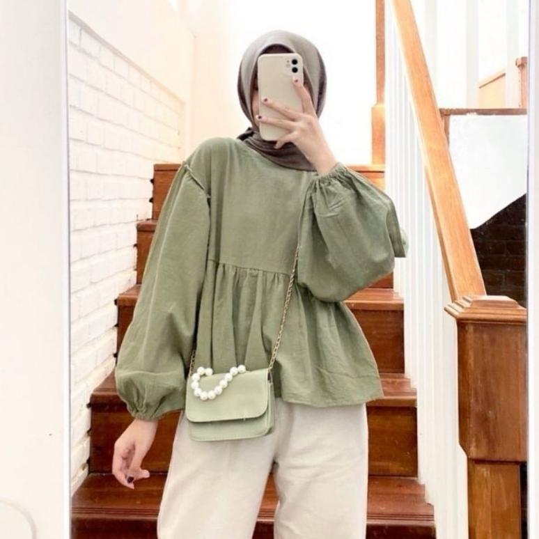 Alensa Blouse Atasan Wanita Casual