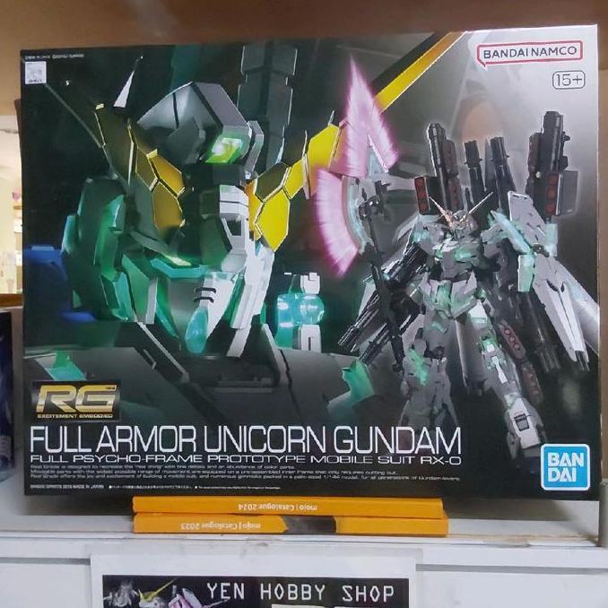 Ready GUNDAM RG 30 FULL ARMOR UNICORN 55586 (ORIGINAL BANDAI)