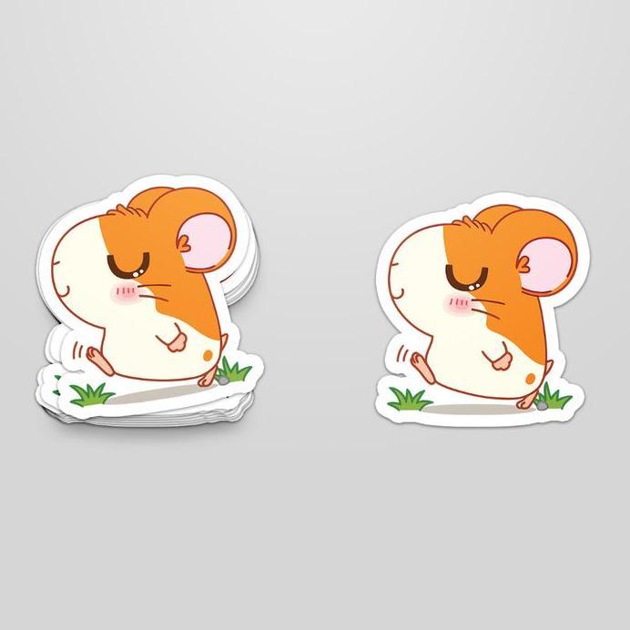 STICKER PACK HAMTARO | STICKER TUMBLER | STIKER LAPTOP KOPER HELM