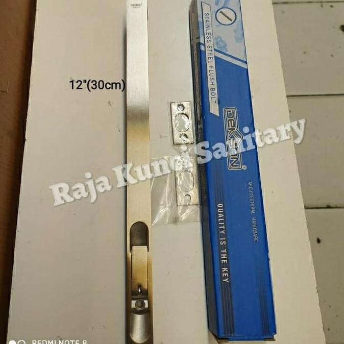 Grendel Tanam Dekson FBP 050 12" 30cm/Gendel Dekson Stainless SUS 304