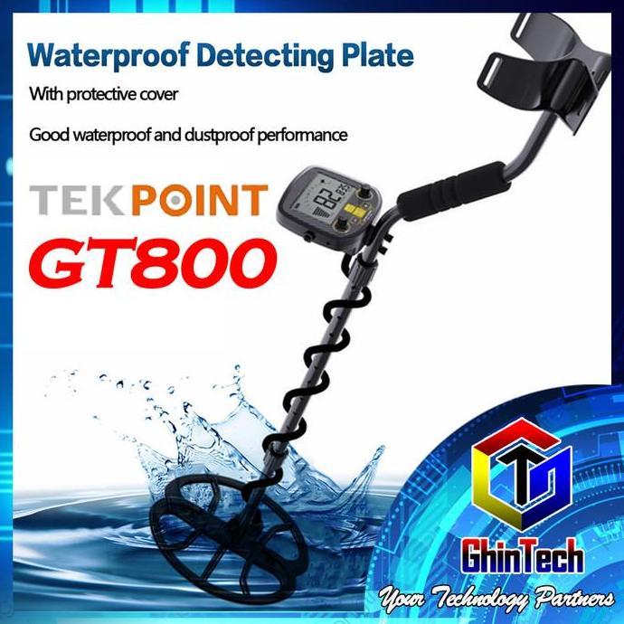 Tekpoint GT800 GT 800 GT-800 Detektor Logam Profesional Detektor Emas