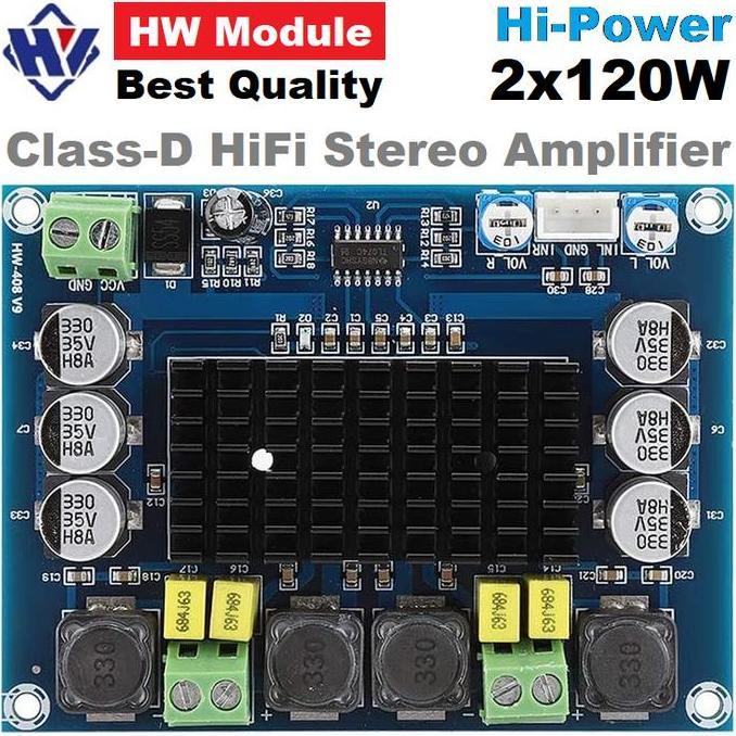 Larisjaminan- Tpa3116 Tpa3116D X 10W Class D Hifi Stereo Power Amplifier M543 Kit
